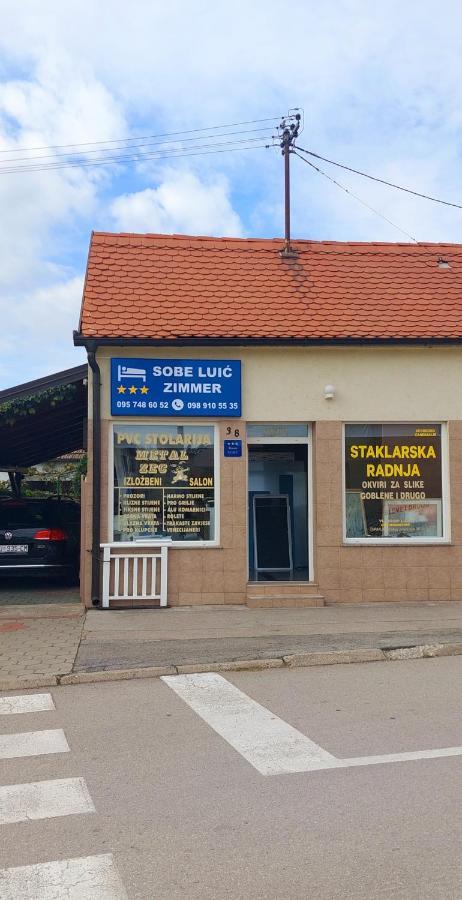 Soba Luic Apartamento Zupanja Exterior foto